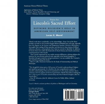 Lincoln's Sacred Effort: The Role of Religion in American Self-Government (Political Theory Analysis)