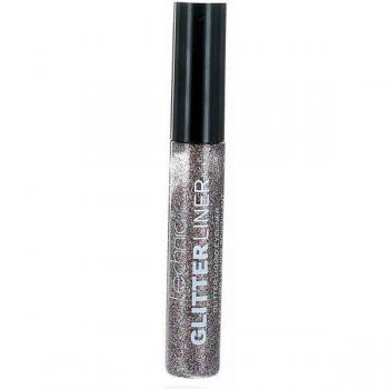 Technic Cosmetics - Glitter Eyeliner Líquido - Color Plata