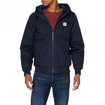 Element Navy Water-Repellent Zip-Through Jacket for Men - Size XS Green