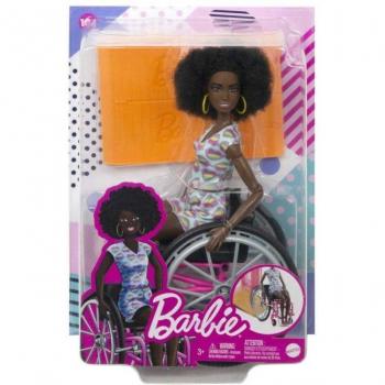 Barbie Fashionista Doll with Wheelchair - Brunette Edition