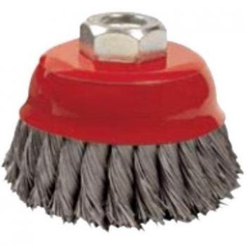Ratio 6331H65 - Cepillo Taza Alambre Trenzado 65Mm