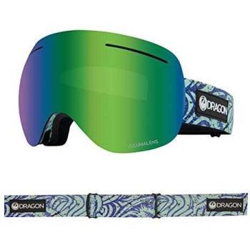 Dragon X1 Trópico Verde Lumalens Ion + Lumalens Amber 40459-340 Gafas de Nieve