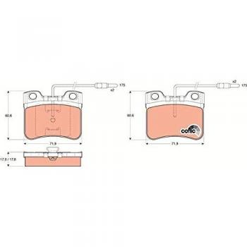 TRW Automotive AfterMarket GDB906 TRW
