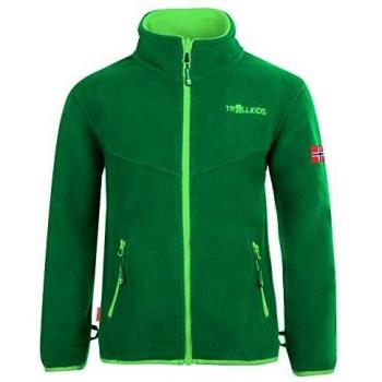 Chaqueta Polar Oppdal XT Kids Verde Oscuro / Verde Brillante 140 cm