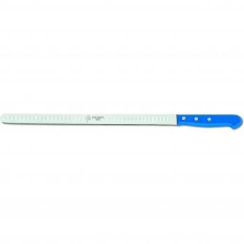 Flores Cortés 22151 - Cuchillo Jamonero, 280 mm, color azul