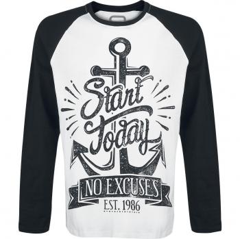 R.E.D. by EMP Passion Rules The Game Manga Larga Blanco 3XL