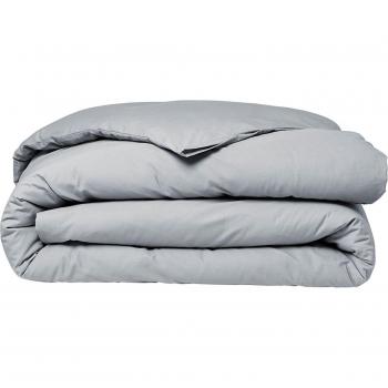 Funda Nórdica de Percal de Algodón Today Prestige 220 x 240 cm Color Gris