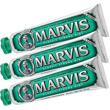 Marvis Toothpaste Classic Strong Mint 85ml, 3er Pack