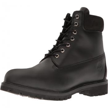 Timberland AF 6IN PREM BT DK BRN NB, Botas de Cuero Impermeables, Hombre, Negro