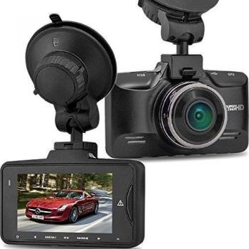 Eaglerich ambarela A7LA50 GS90A coche DVR con el GPS 2304 * 1296P Dash Cam Full HD Pantalla de 2,7 pulgadas de 170 grados de ángulo de visión nocturna H.264