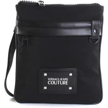 Versace Jeans Couture Accessories Versace Jeans Couture Patch Logo Cross Body Bag One Size BLACK