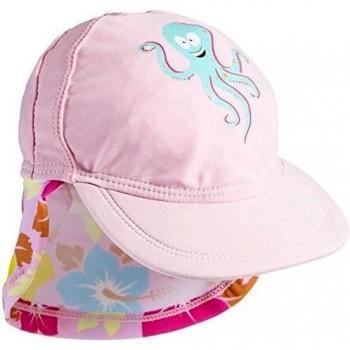 Aquatinto mit kleinem Kraken- & Blumen-Print, UV +50 - Tapa Bebé-Niña, color multicolor, talla 45