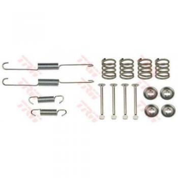 Juego de accesorios TRW SFK407 para zapatas de freno - Compatible con Toyota Yaris I 3/5 puertas y Yaris Verso