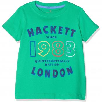 Hackett 1983 tee SS, Camiseta para Niños, Verde