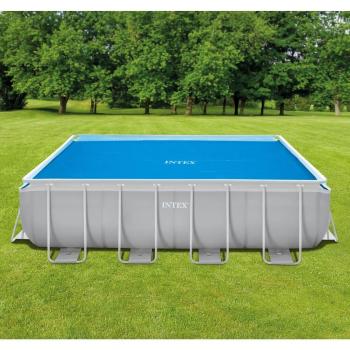 Cubierta de piscina solar polietileno azul 476x234 cm Intex Azul