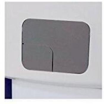 Panel de doble botón integrado cromado Siamp Marco 500