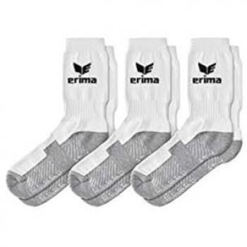 Erima Unisex Sports Socks 3-Pack White