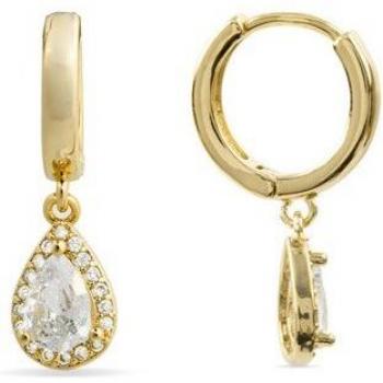 Pendientes Luxenter Hade de Circonita Brillante acabados en oro amarillo de 18k