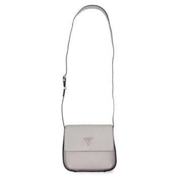 Guess Keandra Crossbody Flap Bag - Gray, One Size