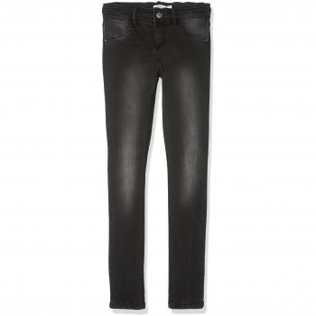 NAME IT Nitassika Skinny Dnm Pant F Nmt, Jeans para Niñas, Negro