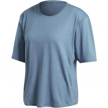 adidas Freelift Aerokn Camisa de Golf, Mujer, Gris