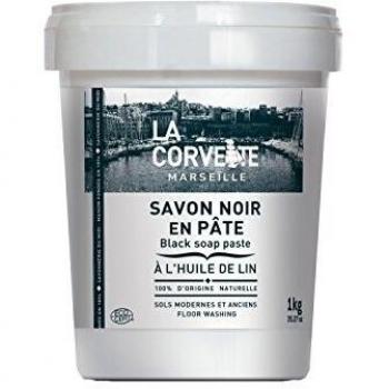 La Corvette Jabon Negro Aceite Lino 1Kg Le Corvette 100 g