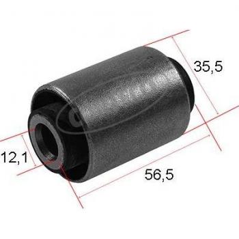 CORTECO Silentblock para Brazo Oscilante 80004726, tipo de suspensión, características: alta resistencia, durabilidad prolongada, diseño específico para vehículos, reducción de vibraciones y ruidos