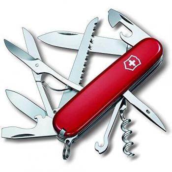 Victorinox Huntsman Swiss Army Knife Red Blister