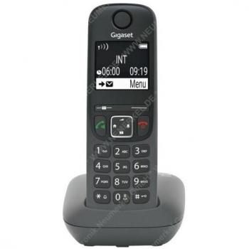 Teléfono Inalámbrico Gigaset AE690 DECT/Analógico con Identificador de Llamadas Color Antracita