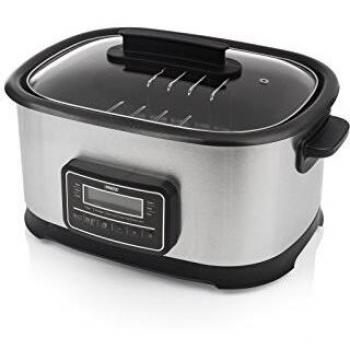 Multicooker Princess 263000 - Sous Vide y cocina lenta – Capacidad de 6 litros – 1500 W