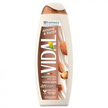 Gel de Ducha Suavizante VIDAL con Manteca de Karité y Aceite de Almendra 500ml
