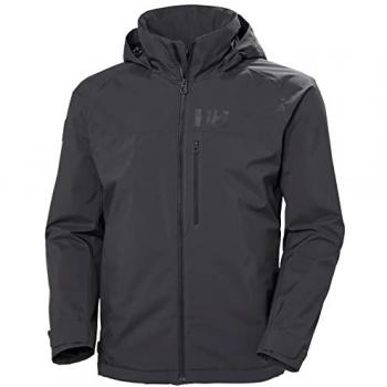 Cazadora Helly Hansen HP Racing LifaLoft con Capucha para Hombre, Color Negro, Talla S