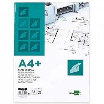 Papel vegetal A4+ 90g/m2 (12h en sobre)