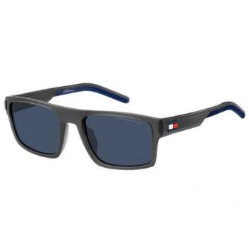 Tommy Hilfiger Eyewear Gafas de sol para hombre TH 1977/S FRE, color gris
