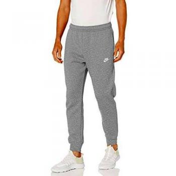 NIKE M NSW Club Jggr BB Pantalones de Deporte, Hombre, dk Grey Heather/Matte Silver/