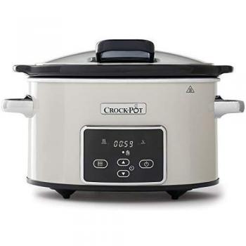 Crockpot olla de cocción lenta con tapa abatible | Digital programable | 3,5 l
