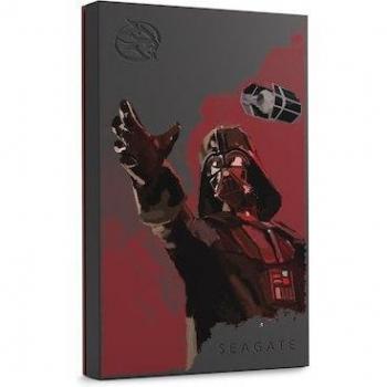 Seagate Game Drive for Xbox Darth Vader Special Edition FireCuda 2TB External Hard Drive HDD – USB 3.2 Gen 1, Black/Red