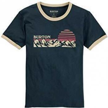 Burton Timkey Camiseta, Mujer, Dark Slate, XS