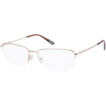 Armazones para Hombre Dorados CAT CTO 3010 001 con lentes recetadas