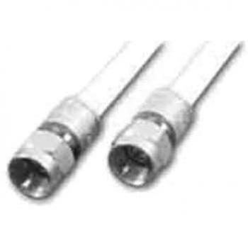 Cable de conexión coaxial Televes FPK 330mm (120 dB) con conector F