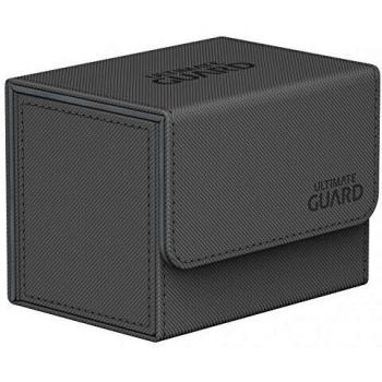 Ultimate Guard Caja de Cartas Sidewinder 80 Plus, tamaño estándar, Xeno Skin, en ámbar