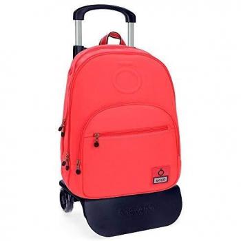 Enso Basic Mochila Doble Compartimento con Carro Naranja 32x46x17 cms Poliéster 25.02L