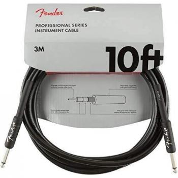 Fender Professional Instrument Cable 3m Black