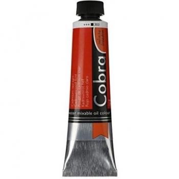 Cobra Artists' Watermixable Oils - Cadmium Red Light - 40ml tube