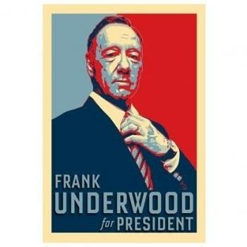 Bestweeks Wall Sticker Of Frank Underwood For President Size 50*75 Cm Cm Custom Classical Photo Poster Print Wall Sticker by BestWeeks