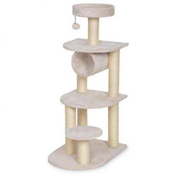 Rascador para Gatos Adrien Beige 40x56x101 cm - Diseño Elegante y Resistente