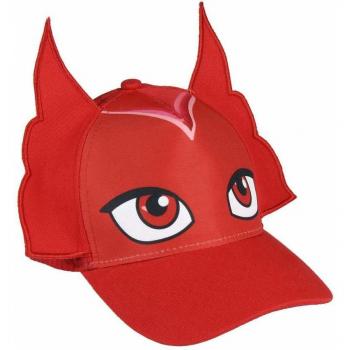 Gorra PJ Masks Roja Infantil con Orejas 73820
