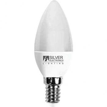 bom led silverelectronics eco 5w e14 vela 6000k