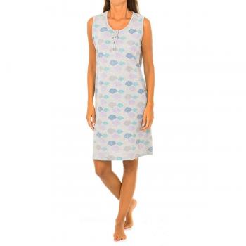 Camisón de tirantes cuello de pico KL45178 para mujer