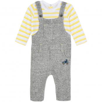 Catimini Cn32010, Pantalones de Peto para Bebés, Gris